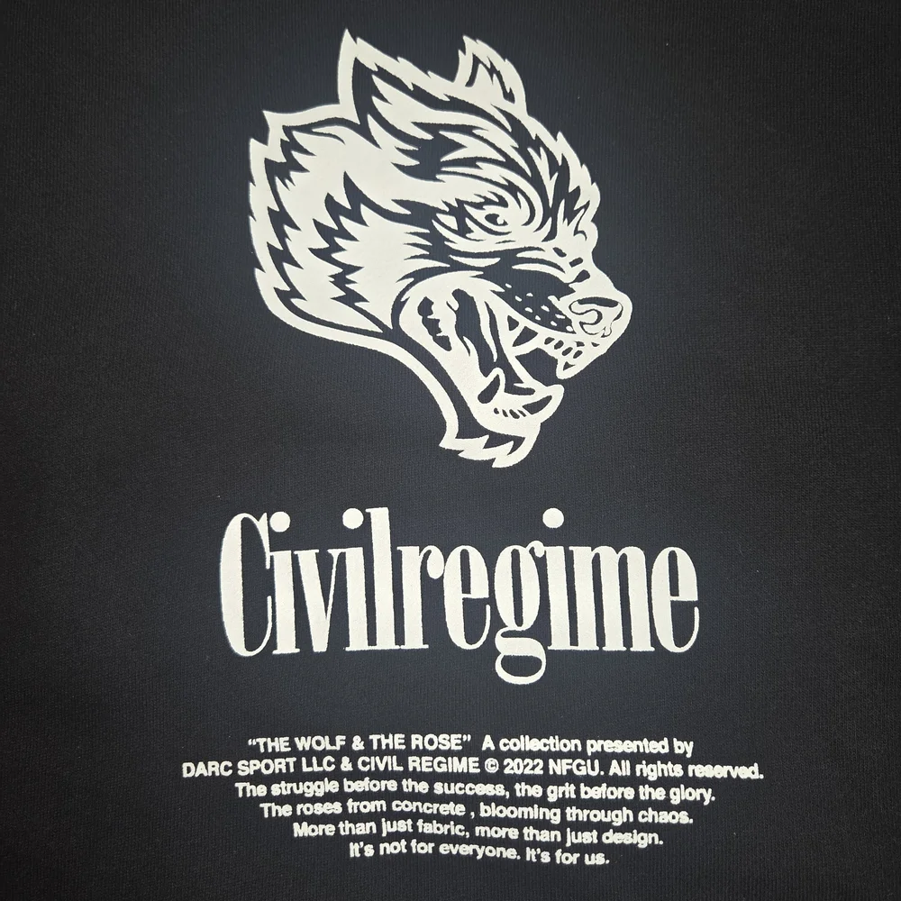 Darc Sport/Civil Regime Collab Black Hoodie - Picture 10 of 10